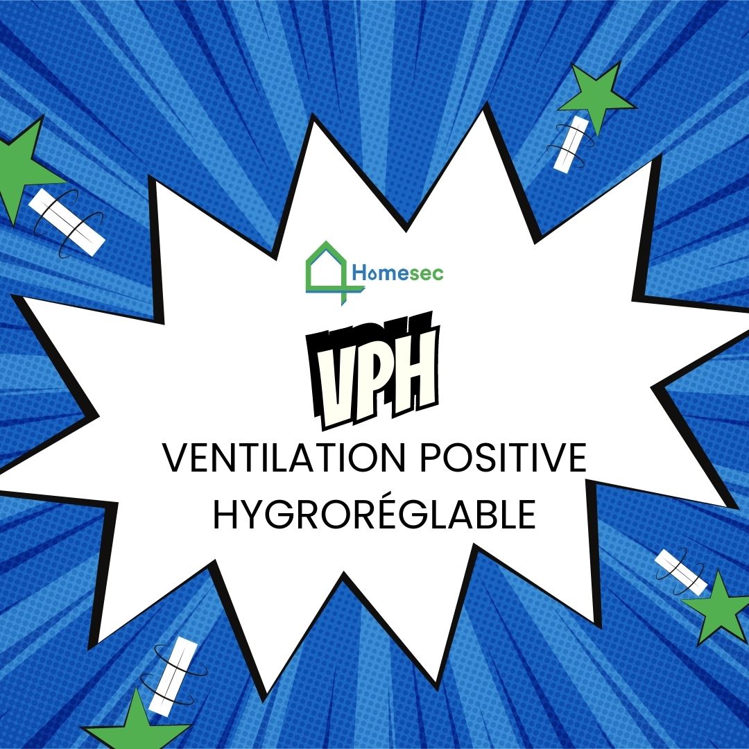 ventilation positive hygroréglable